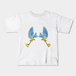 Doves of Peace Ukrainian Bird Bayraktar TB2 Kids T-Shirt